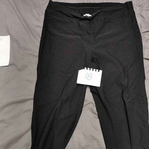 Black Office Pants